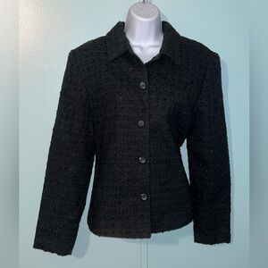 Briggs New York Jacket‎ Vintage Black Size Small